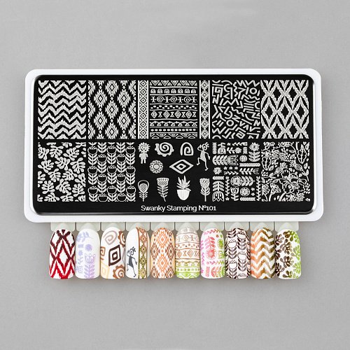 Swanky Stamping Plaka 101