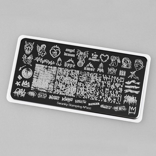 Swanky Stamping Plaka 102