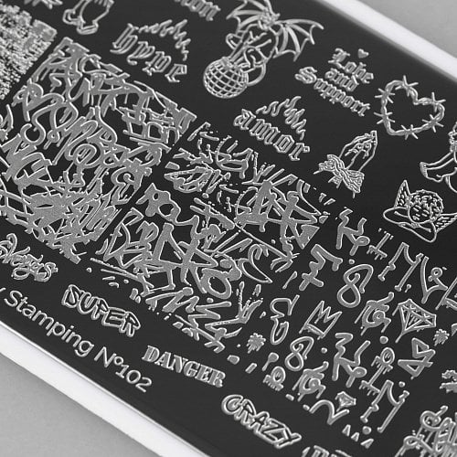 Swanky Stamping Plaka 102