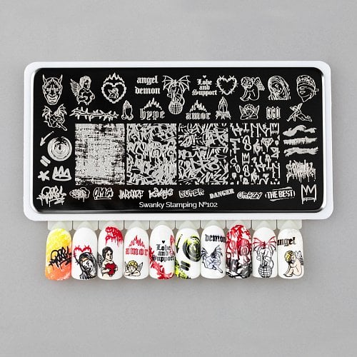 Swanky Stamping Plaka 102