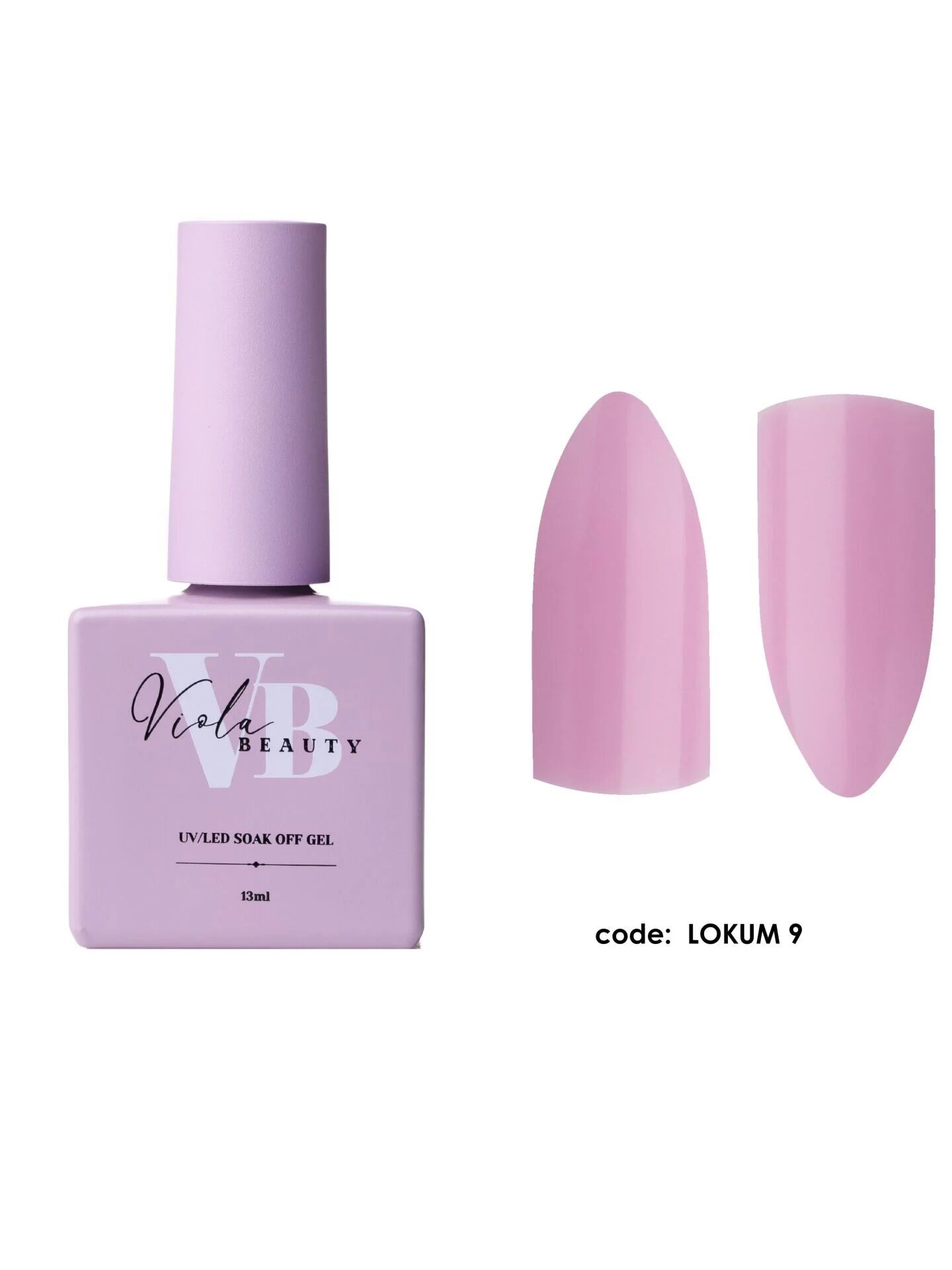 Viola Beauty Kalıcı Oje Lokum #0009 13 ml