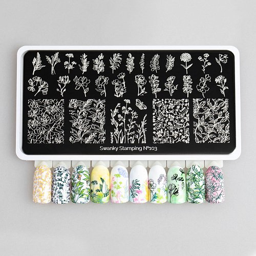 Swanky Stamping Plaka 103