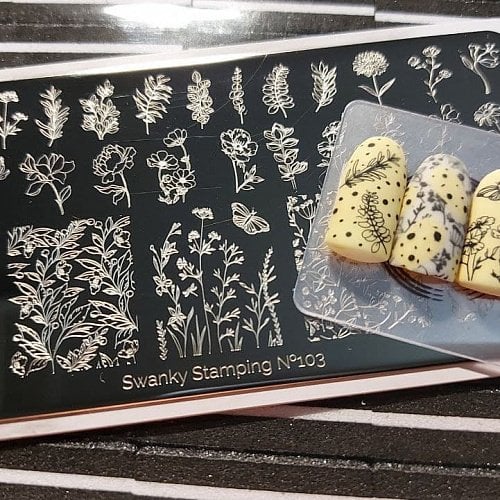 Swanky Stamping Plaka 103