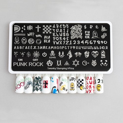 Swanky Stamping Plaka 104