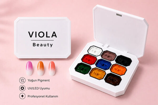 Viola Beauty Paint Ombre Jel Paleti - 2.0