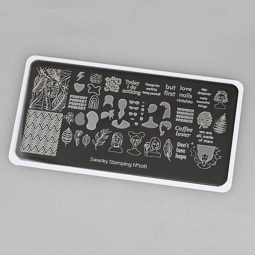 Swanky Stamping Plaka 106
