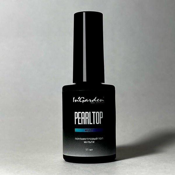 In'Garden Pearl Top Coat Multi Gloss Parlak/Yapışkansız (11ml)