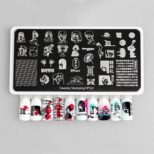 Swanky Stamping Plaka 107