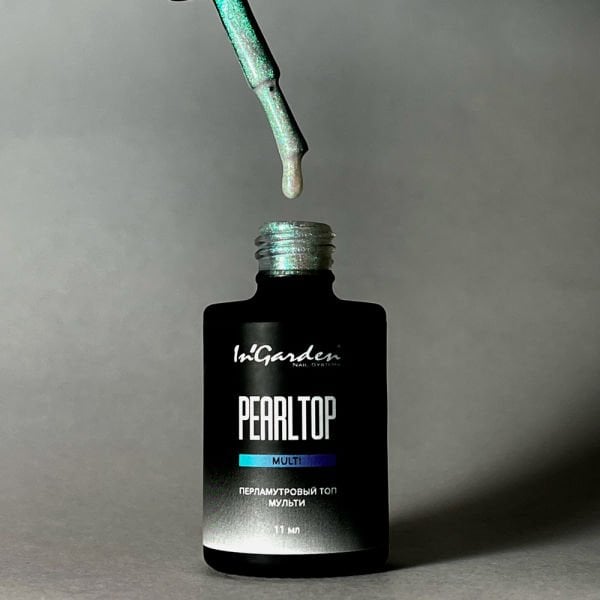 In'Garden Pearl Top Coat Multi Gloss Parlak/Yapışkansız (11ml)