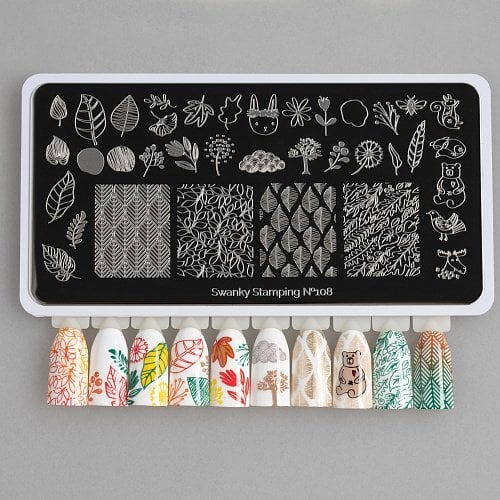 Swanky Stamping Plaka 108