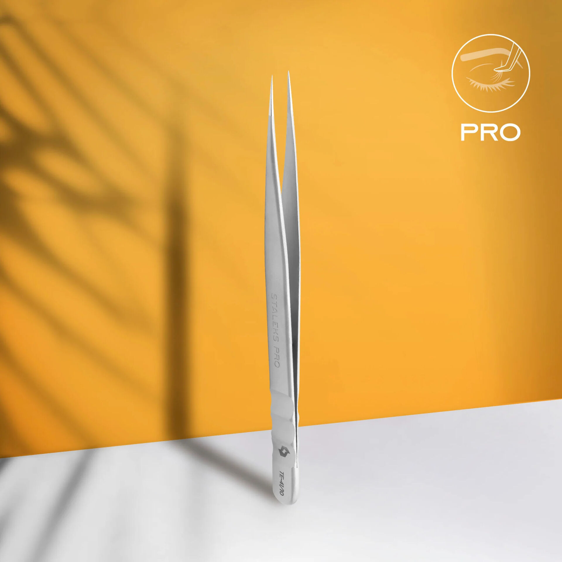 Staleks Expert 41 Type 10 Profesyonel Kirpik Uzatma Cımbızı, Düz