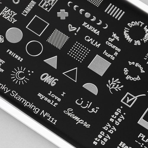 Swanky Stamping Plaka 111