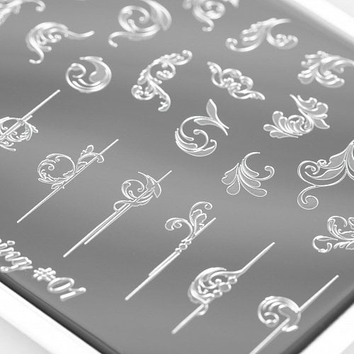 Swanky Stamping Plaka Arti for you Serisi 01