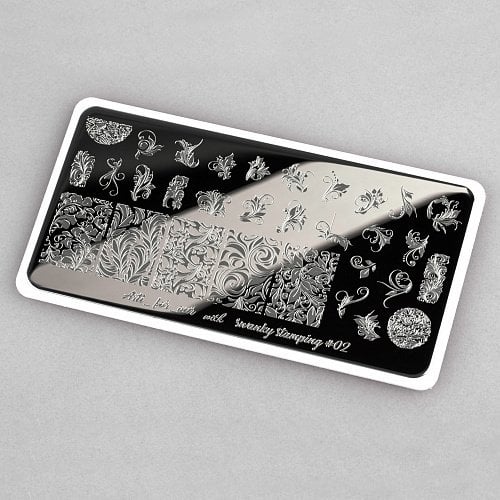 Swanky Stamping Plaka Arti for you Serisi 02