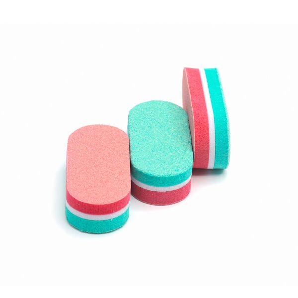 Global Fashion Buffer 100/180 Oval Mini Boy Çeşitli Renk