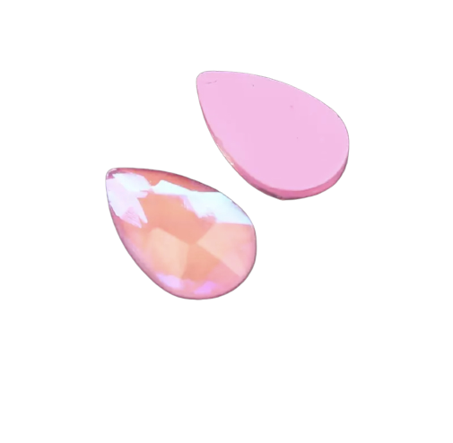 Taş Damla Lt.Pink Royal 5*8mm 2 Adet