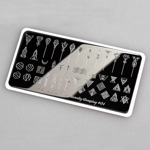 Swanky Stamping Plaka Arti for you Serisi 04