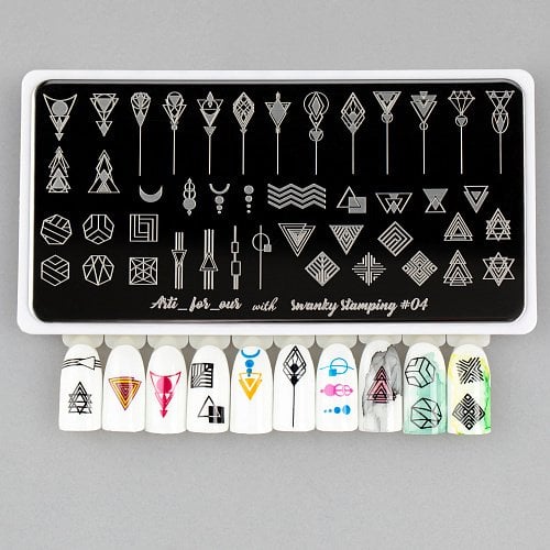 Swanky Stamping Plaka Arti for you Serisi 04