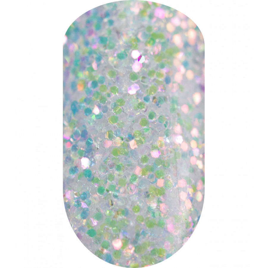 İva Nails Sim Gökkuşağı Payetler №4