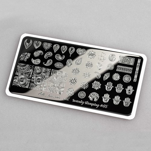 Swanky Stamping Plaka Arti for you Serisi 05