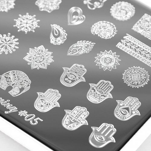 Swanky Stamping Plaka Arti for you Serisi 05