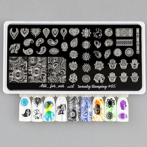 Swanky Stamping Plaka Arti for you Serisi 05