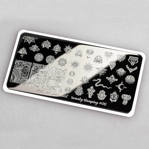 Swanky Stamping Plaka Arti for you Serisi 06