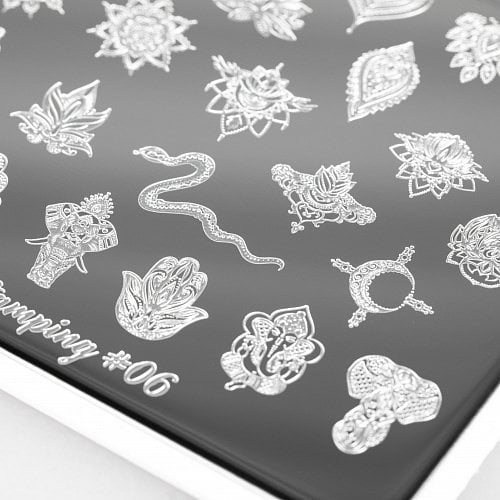 Swanky Stamping Plaka Arti for you Serisi 06