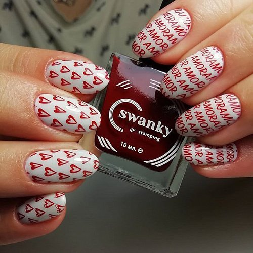 Swanky Stamping Plaka Arti for you Serisi 07