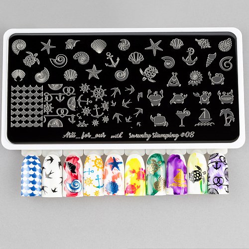 Swanky Stamping Plaka Arti for you Serisi 08