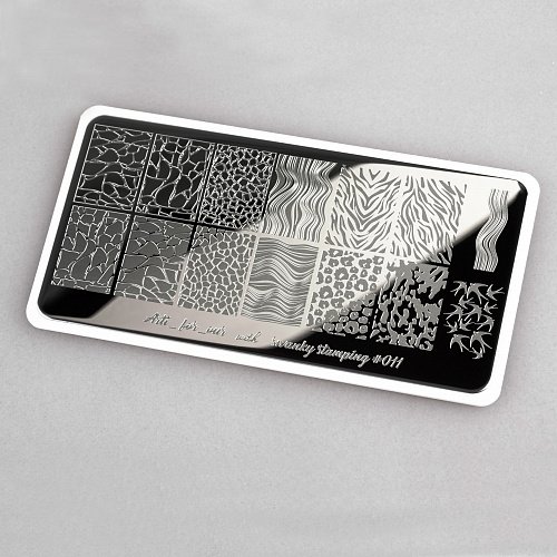 Swanky Stamping Plaka Arti for you Serisi 011