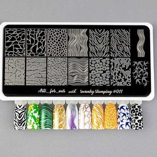 Swanky Stamping Plaka Arti for you Serisi 011