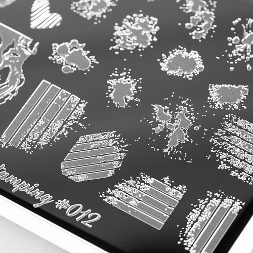 Swanky Stamping Plaka Arti for you Serisi 012