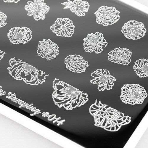 Swanky Stamping Plaka Arti for you Serisi 014