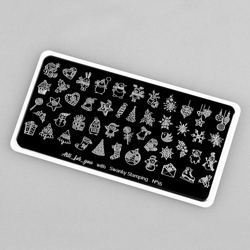 Swanky Stamping Plaka Arti for you Serisi 015