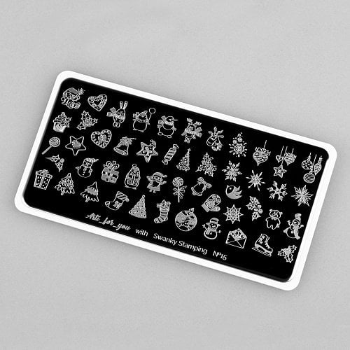 Swanky Stamping Plaka Arti for you Serisi 015