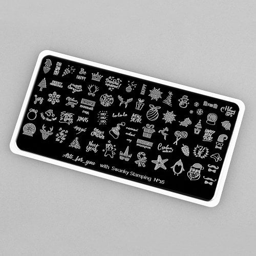 Swanky Stamping Plaka Arti for you Serisi 016