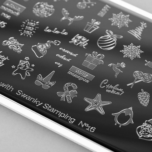 Swanky Stamping Plaka Arti for you Serisi 016