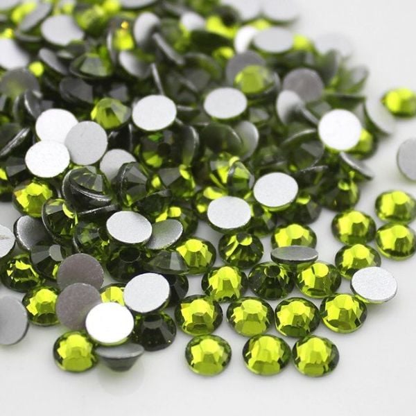 Taş Straz Olivine Karışık Boy ss3-ss10 1440 Adet