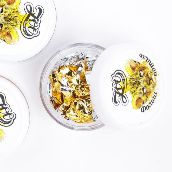 Zoo Folyo 1544 Çift Taraflı Sıkıştırılmış Gümüş/Altın (14*14gm)