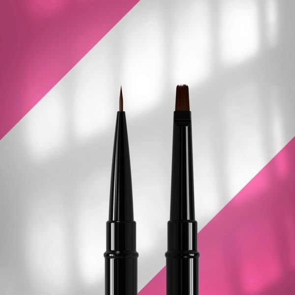 Staleks Expert Çift Taraflı Liner 7 mm / Jel Fırçası 7 mm (01/04)
