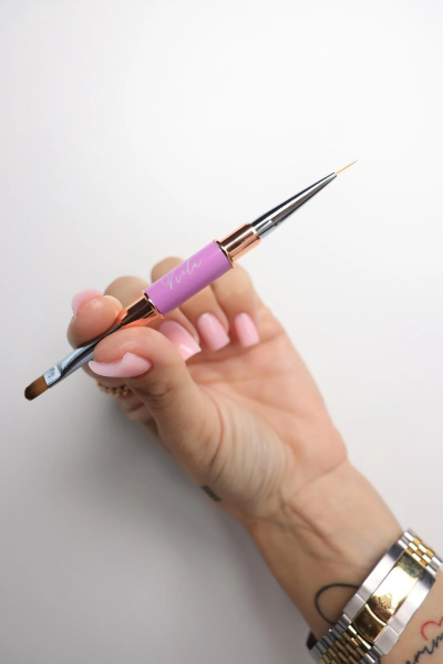 Viola Beauty Çift Taraflı Fırça Nail Art ve Jel - 12