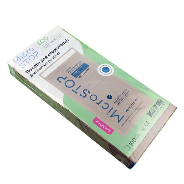 MicroStop Sterilizasyon Kraft Poşeti 100x200mm 100'lü