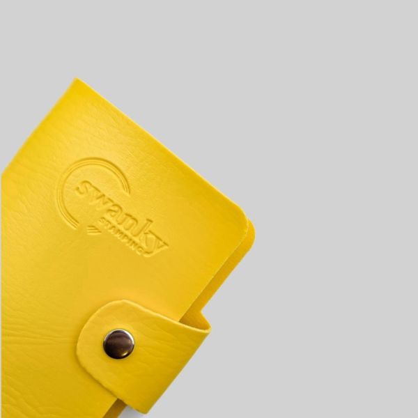Swanky Stamping Plaka Defteri Sarı
