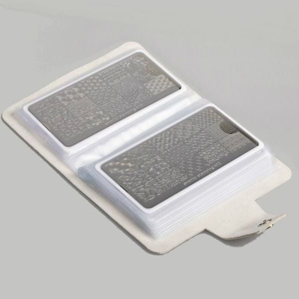 Swanky Stamping Plaka Defteri Beyaz