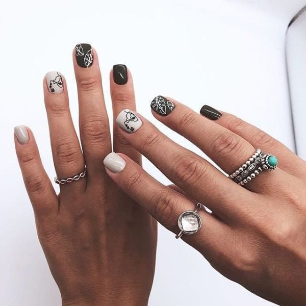 Swanky Stamping Oje Siyah 001  (10 ml)