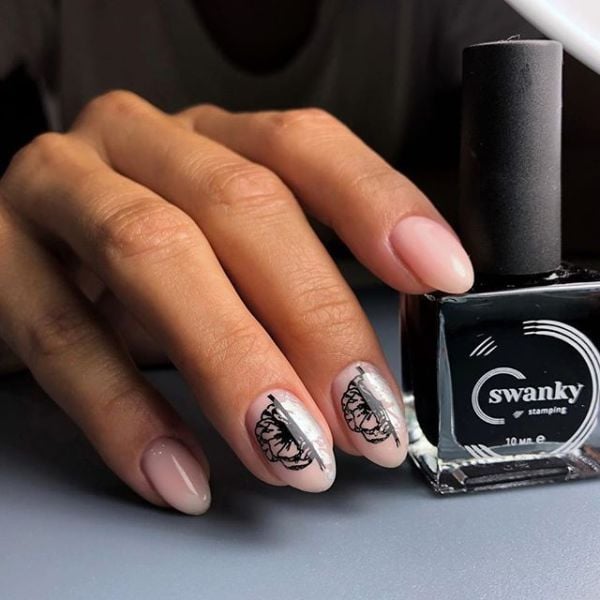 Swanky Stamping Oje Siyah 001  (10 ml)