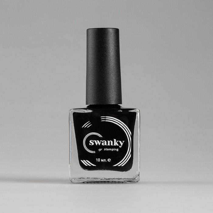 Swanky Stamping Oje Siyah 001  (10 ml)
