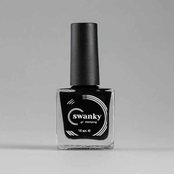 Swanky Stamping Oje Siyah 001  (10 ml)