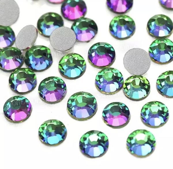 Taş Straz Green Flare Karışık Boy ss3-ss10 100 Adet